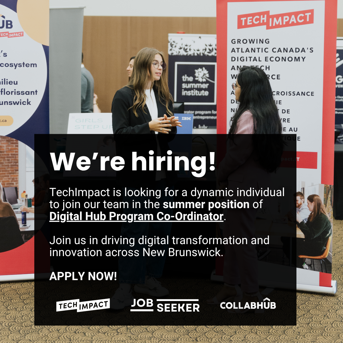Summer Position at TechImpact: Digital Hub Program Coordinator
